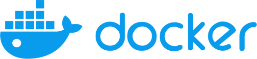 docker logo blue